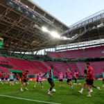 Crystal Palace and Rayo Vallecano fans clash in Leipzig ahead of Conference League final