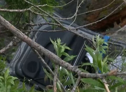 1 dead, 3 others injured after SUV veers off road and crashes into river, CHP says