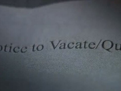 Homeowners getting eviction notices after little-known legal document filed in 2024