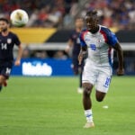 Sole player who lives in Haiti awaits US visa as his squad prepares for the World Cup in Florida