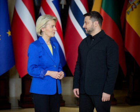EU's von der Leyen discussed Ukraine's path to EU membership with Zelenskiy