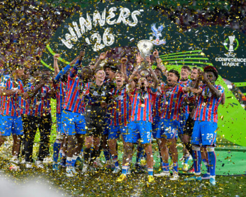 Crystal Palace beats Rayo Vallecano 1-0 for Conference League title, club's 1st European trophy