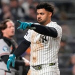 Yankees' Giancarlo Stanton takes a key recovery step, running outside as club awaits his return