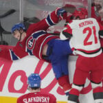Hurricanes beat the Canadiens 4-0 to move within a victory of the Stanley Cup Final