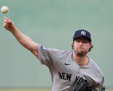 Gerrit Cole dazzles again in his second start back, sending the Yankees past the Royals 7-0