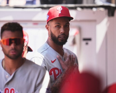 Sánchez sets Phillies franchise record by extending scoreless streak to 44 2/3 innings