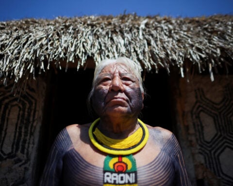 Chief Megaron vows to take the legacy of Brazil's indigenous leader Raoni forward