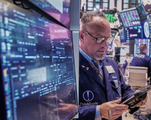Wall Street pushes to more records as profits keep piling up for US companies