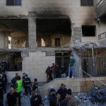 Israel strikes Beirut southern suburb ahead of crucial Washington talks