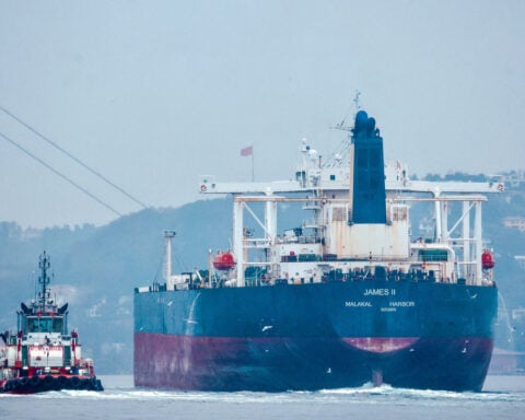 Three tankers reportedly attacked by drones in Black Sea, shipping agency says