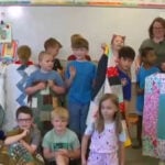 Teacher gives students personalized gifts in her final goodbye