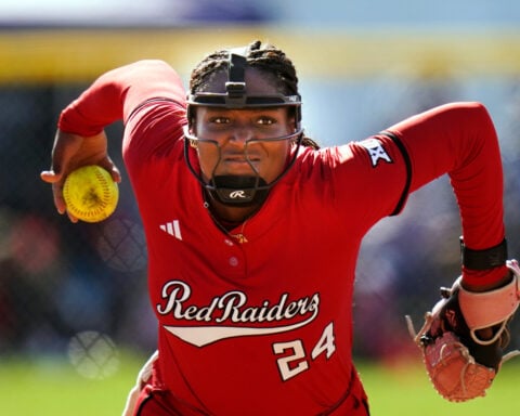 Lis homers, Canady throws 4 scoreless and Texas Tech opens WCWS with 8-0 win vs. Mississippi St