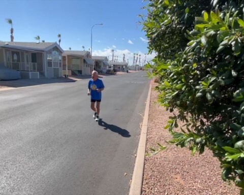 90-year-old man prepares to run his first-ever marathon