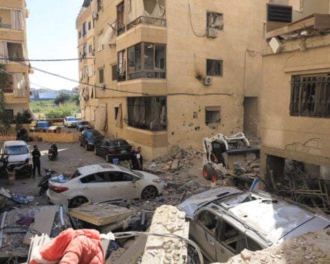 Israel carries out strike on Beirut suburbs, first near capital in weeks