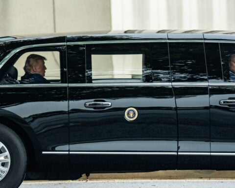 Trump wraps up 3-hour medical visit to Walter Reed and declares 'Everything checked out PERFECTLY'