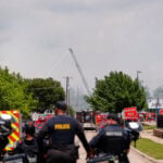 A large fire has erupted at an apartment complex in Dallas