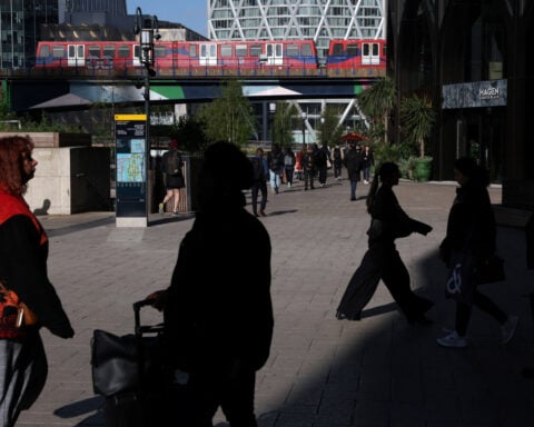 UK business sentiment edges up in May, Lloyds says