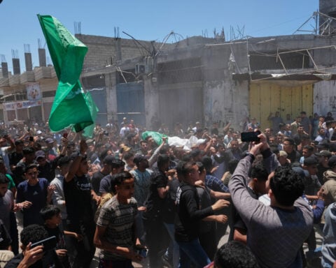 Palestinians mourn 10 killed in Eid strikes as Netanyahu vows wider control of the strip