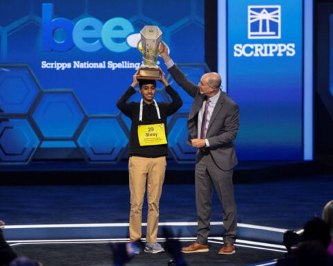 Final flurry of words wins National Spelling Bee for Shrey Parikh