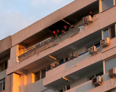 NATO members condemn Russia after drone slams into Romania apartment building, wounding two