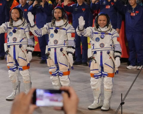 China's Shenzhou 21 astronauts returns to Earth after nearly 7 months in space