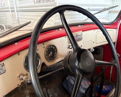 In farm country, an old American pickup truck becomes more than a workhorse