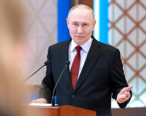 Putin says Russia has the means to destroy anyone who attacks its Baltic exclave of Kaliningrad
