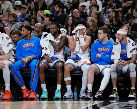Spurs-Thunder will be record-tying 5th Game 7 in the NBA so far in these playoffs