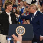 Giants' Abdul Carter felt the need to call out Jaxson Dart to show he is against Donald Trump