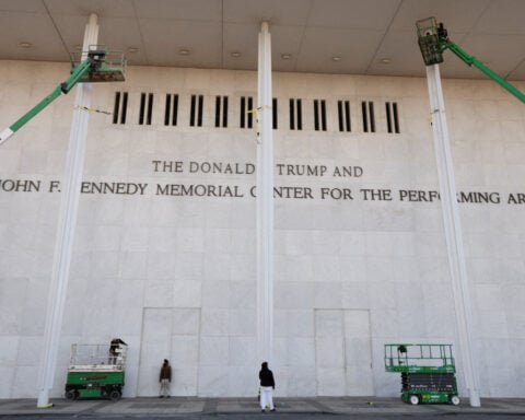 US judge orders removal of Trump's name from Kennedy Center