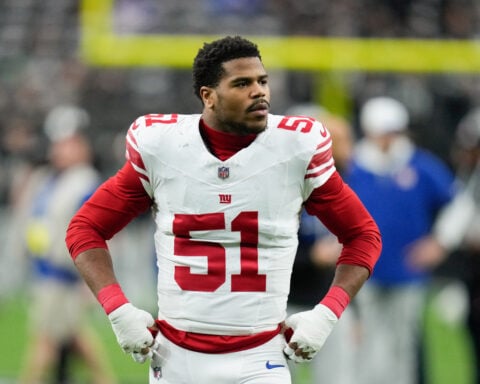 Giants' Abdul Carter felt the need to call out Jaxson Dart to show he is against Donald Trump