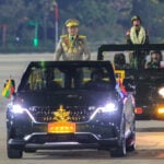 Myanmar's junta chief turned president heads to India, with an eye on China