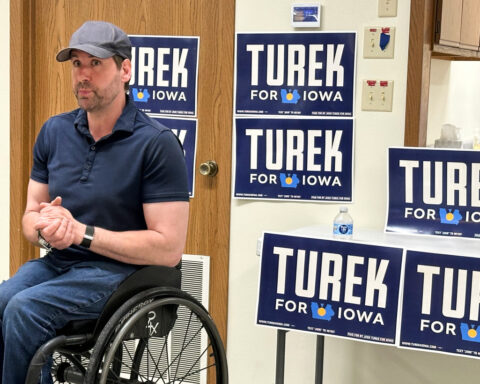 Iowa Democrats hoping to flip a US Senate seat are torn over which of 2 hopefuls has the best shot