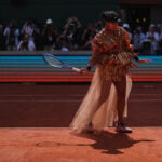 It's more than just fashion for Naomi Osaka in Paris. She's into the French Open 4th round