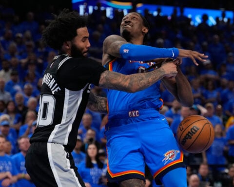 Thunder to be shorthanded again for Game 7 against Spurs in West finals