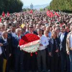 Ousted Turkish opposition leader Ozel draws thousands in Ankara protest