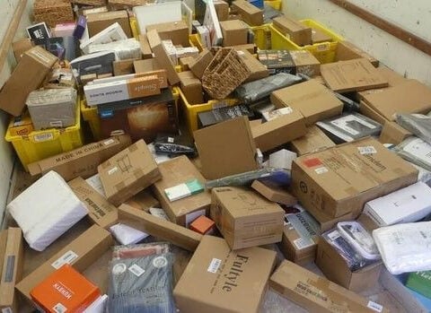 Amazon employee arrested, charged with stealing hundreds of items from Massachusetts warehouse