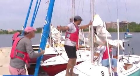 Sailing program helps visually impaired take to the waves