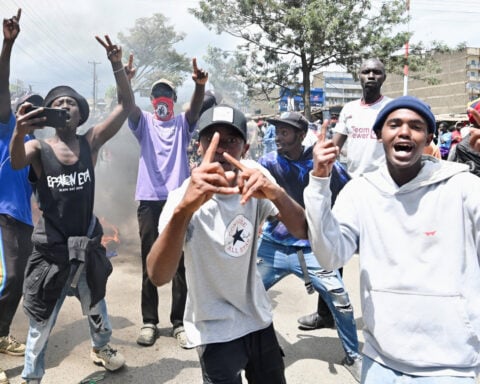 Hundreds protest against planned US Ebola quarantine facility in Kenya