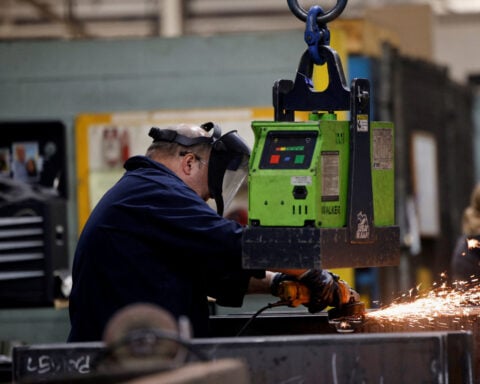 Canadian factory sector grows on likely war-linked stockpiling