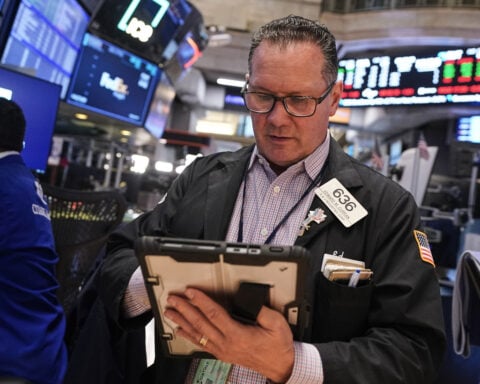 Oil prices rise, but not by enough to drag Wall Street far off its records
