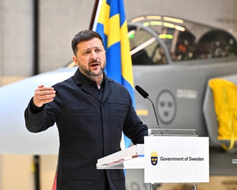 Zelenskiy says Ukrainian military can hit Russian logistics throughout occupied areas