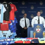 Soccer-Toronto police seize $2.5 million worth of fake soccer gear ahead of World Cup