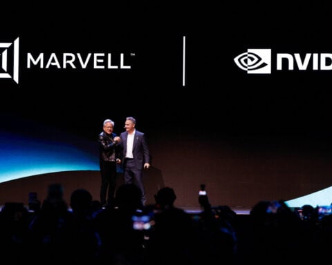 Marvell shares touch record high after Nvidia's Huang calls it 'next trillion-dollar company'