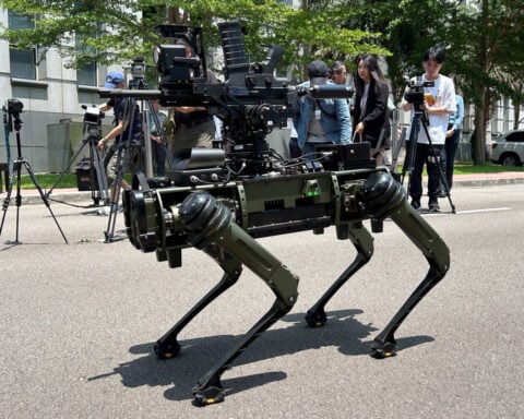 Robot patrol dogs could be coming to Taiwan's South China Sea islands