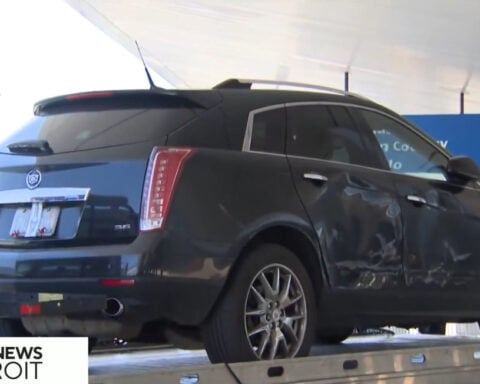 New barriers installed at Detroit Metro Airport after car crashes into Evans Terminal