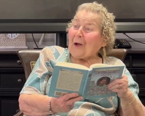 Librarian's love story becomes inspiration at memory care center