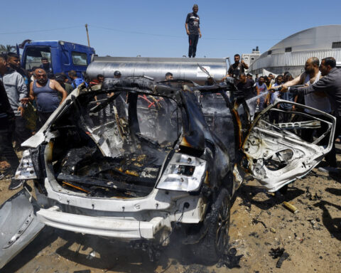 Israeli fire kills four people in Gaza, medics say