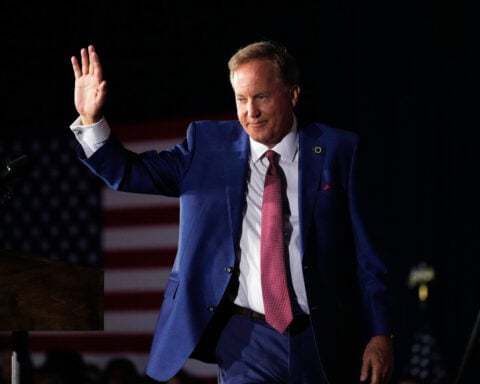 Paxton and Platner visit Washington to shore up support for their controversial Senate candidacies