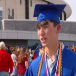 One graduation gown, seven graduates and 23 years of memories
